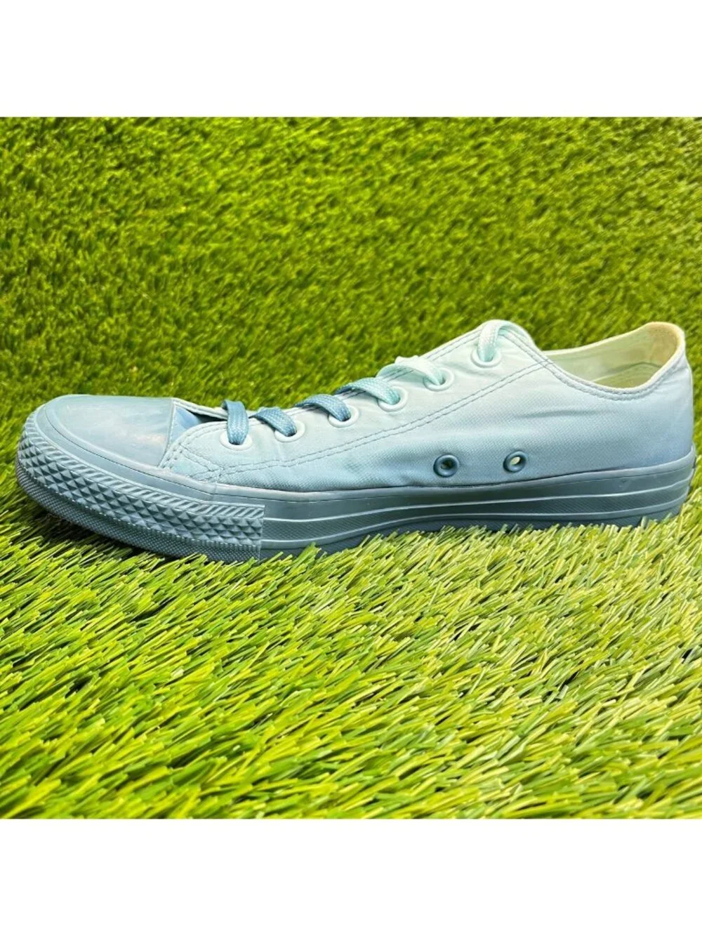 Converse Chuck Taylor All Star Low Womens Size 9 Blue Athletic Shoes Sneakers